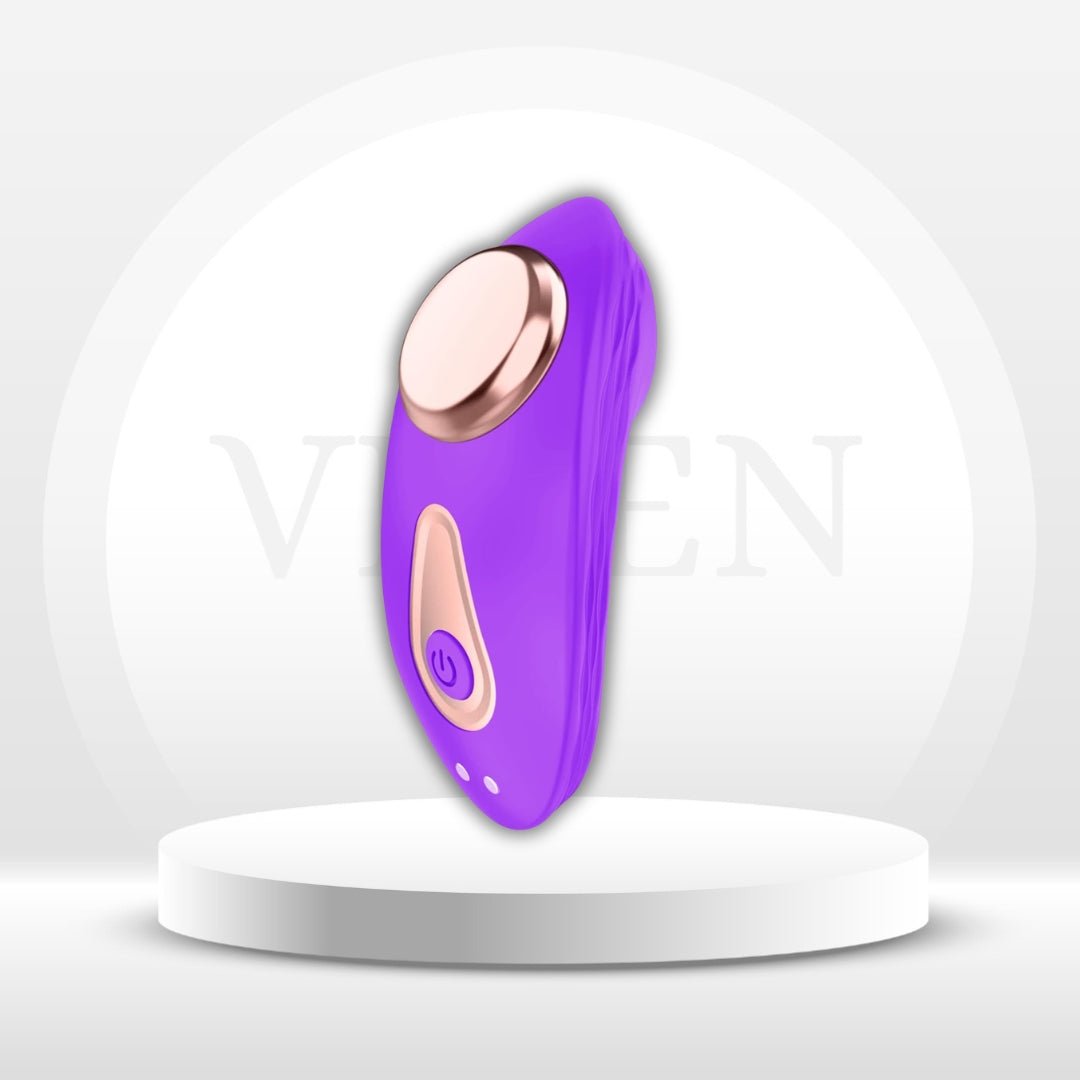SecretClip Wearable Panty Vibrator – App & Remote, 10 Modes - Vixen Adult Playroom