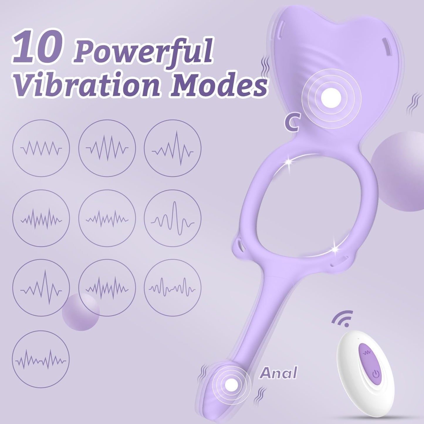 SecretHold 3-in-1 Wearable Couples Vibrator | 9 Modes - Vixen Adult Playroom