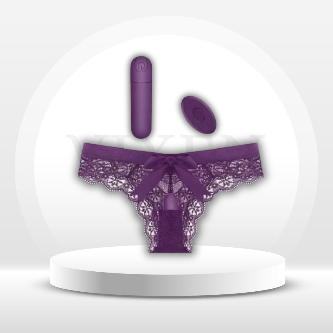 SecretLace Remote-Control Bullet Vibrator Panties - Vixen | Nova Network