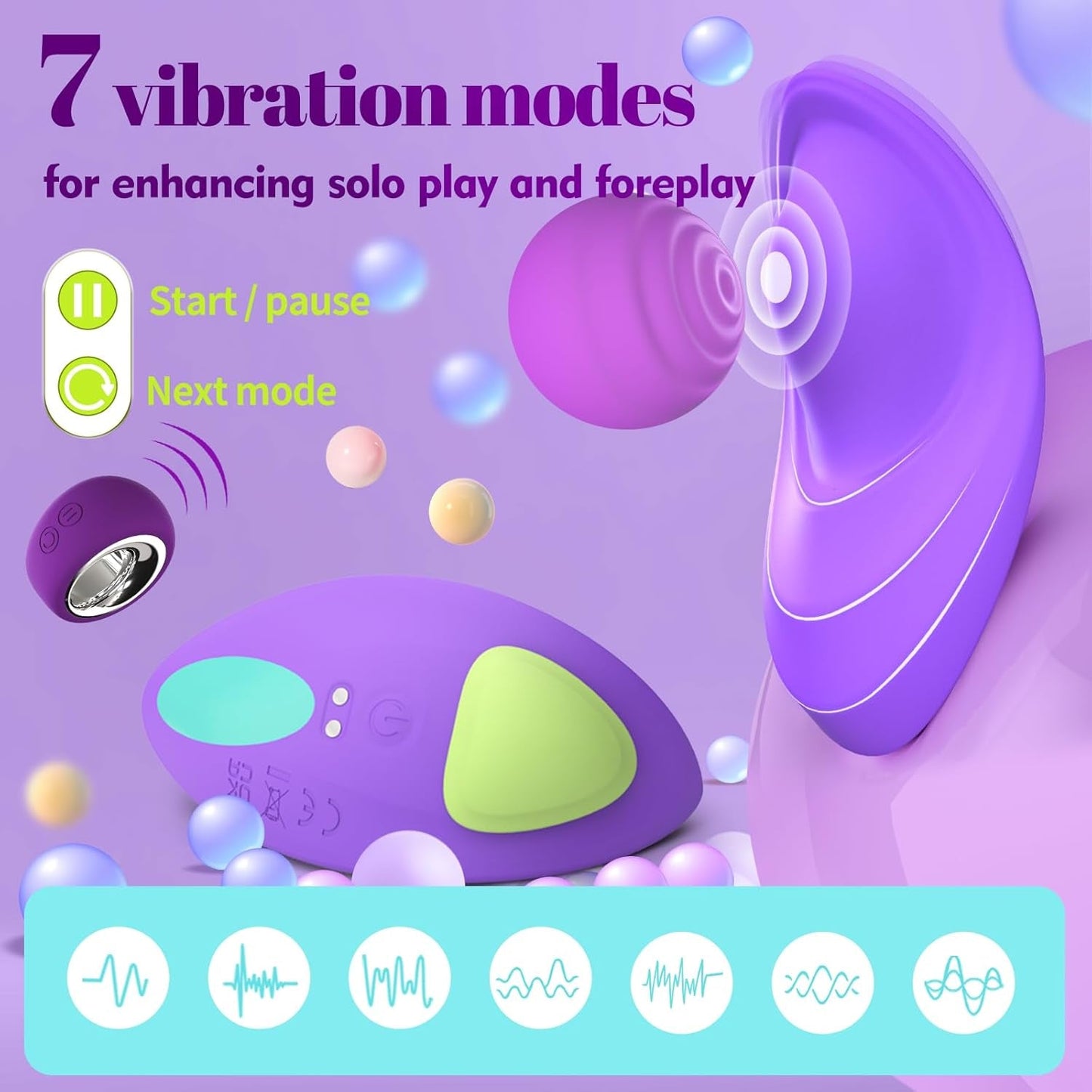 SecretMuse Remote Wearable Panty Vibrator - Vixen | Nova Network