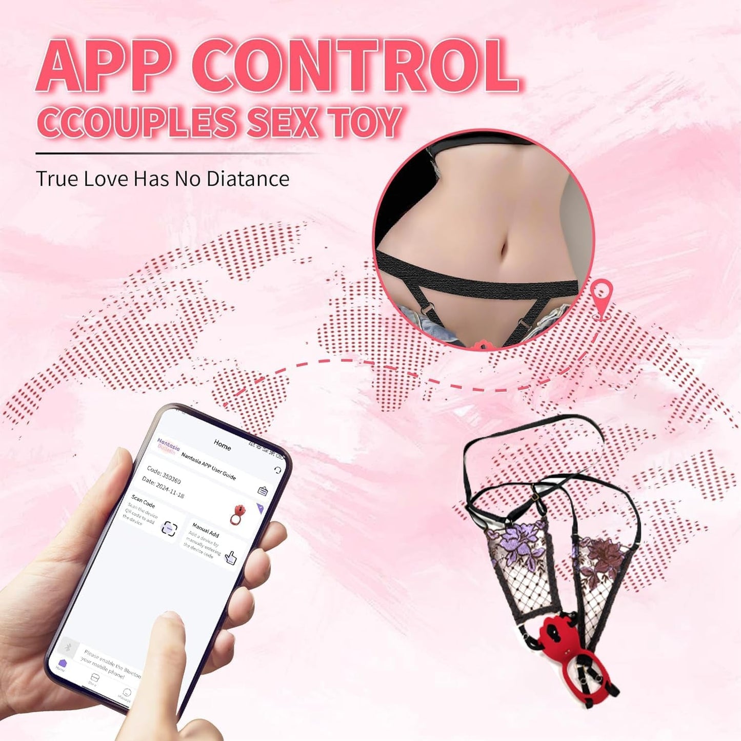 SecretPulse App - Controlled Panty Vibrator Set - Vixen | Nova Network