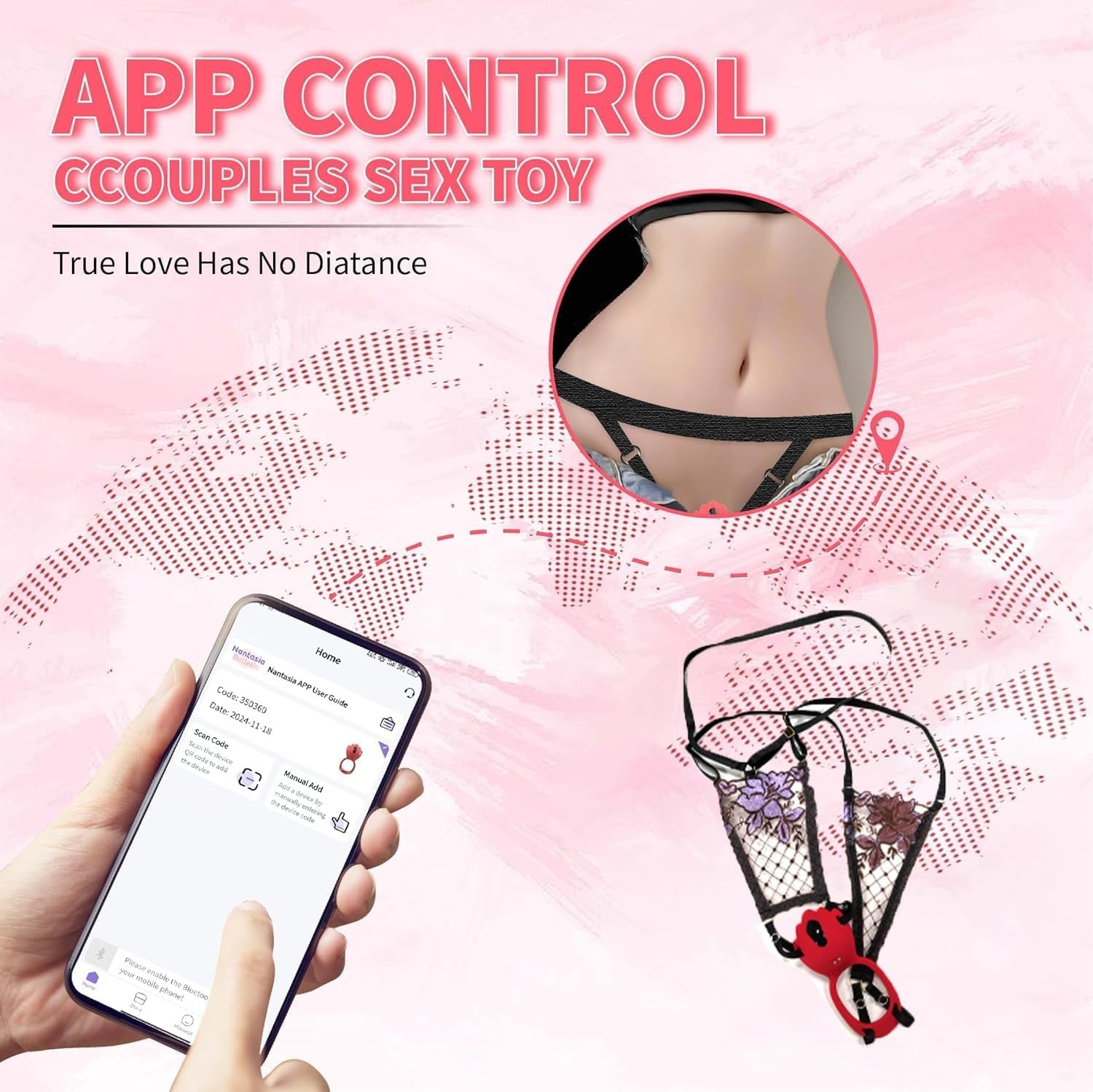 SecretPulse App - Controlled Panty Vibrator Set - Vixen | Nova Network