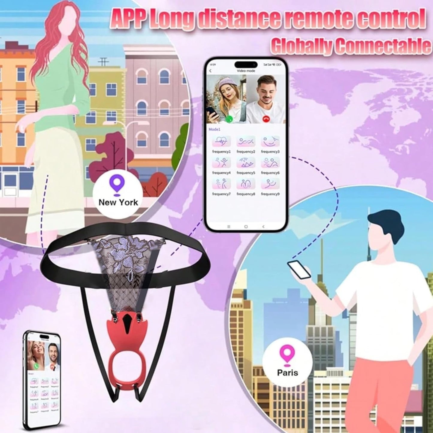 SecretPulse App - Controlled Panty Vibrator Set - Vixen | Nova Network