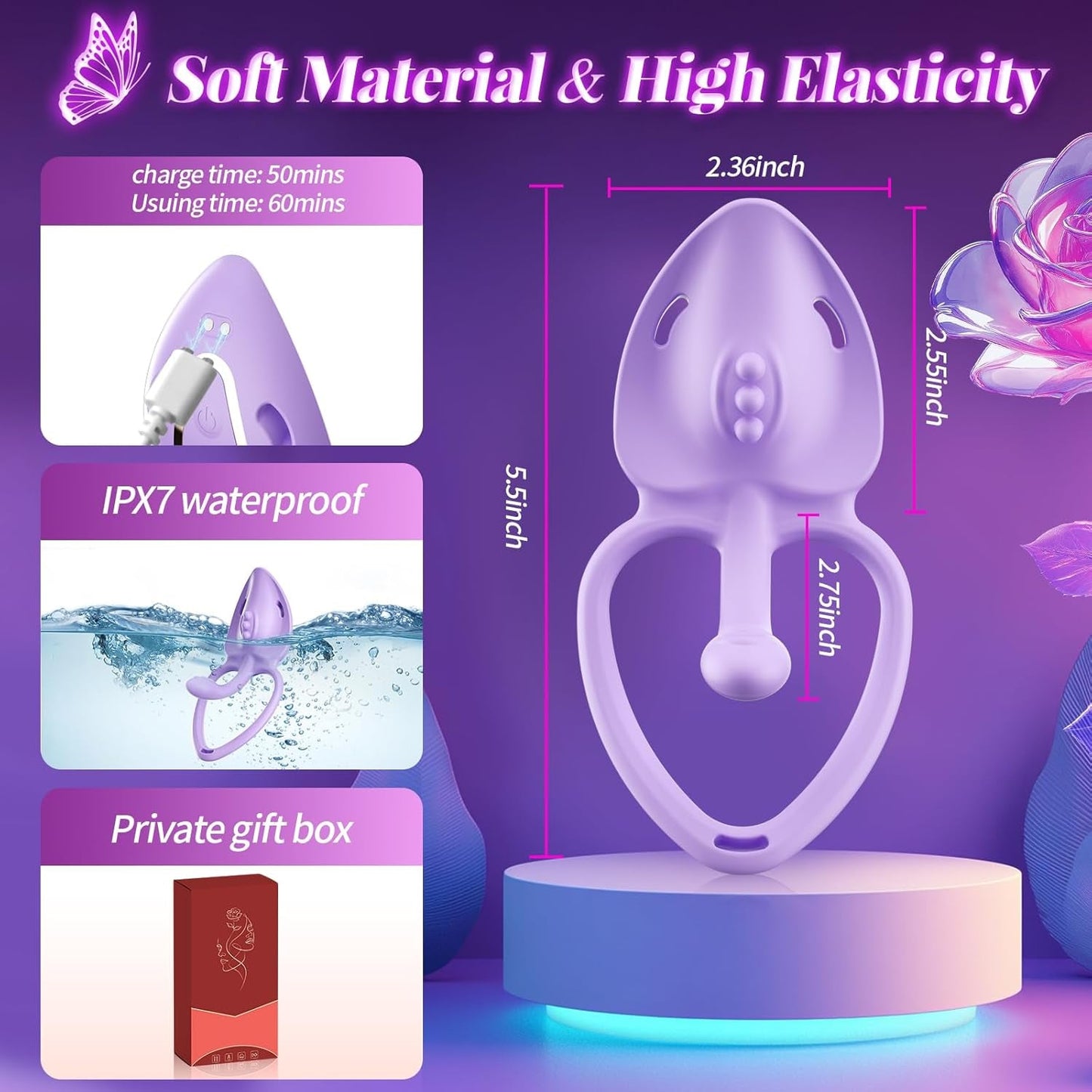 SecretRing Remote Wearable Couples Panty Vibrator - Vixen | Nova Network