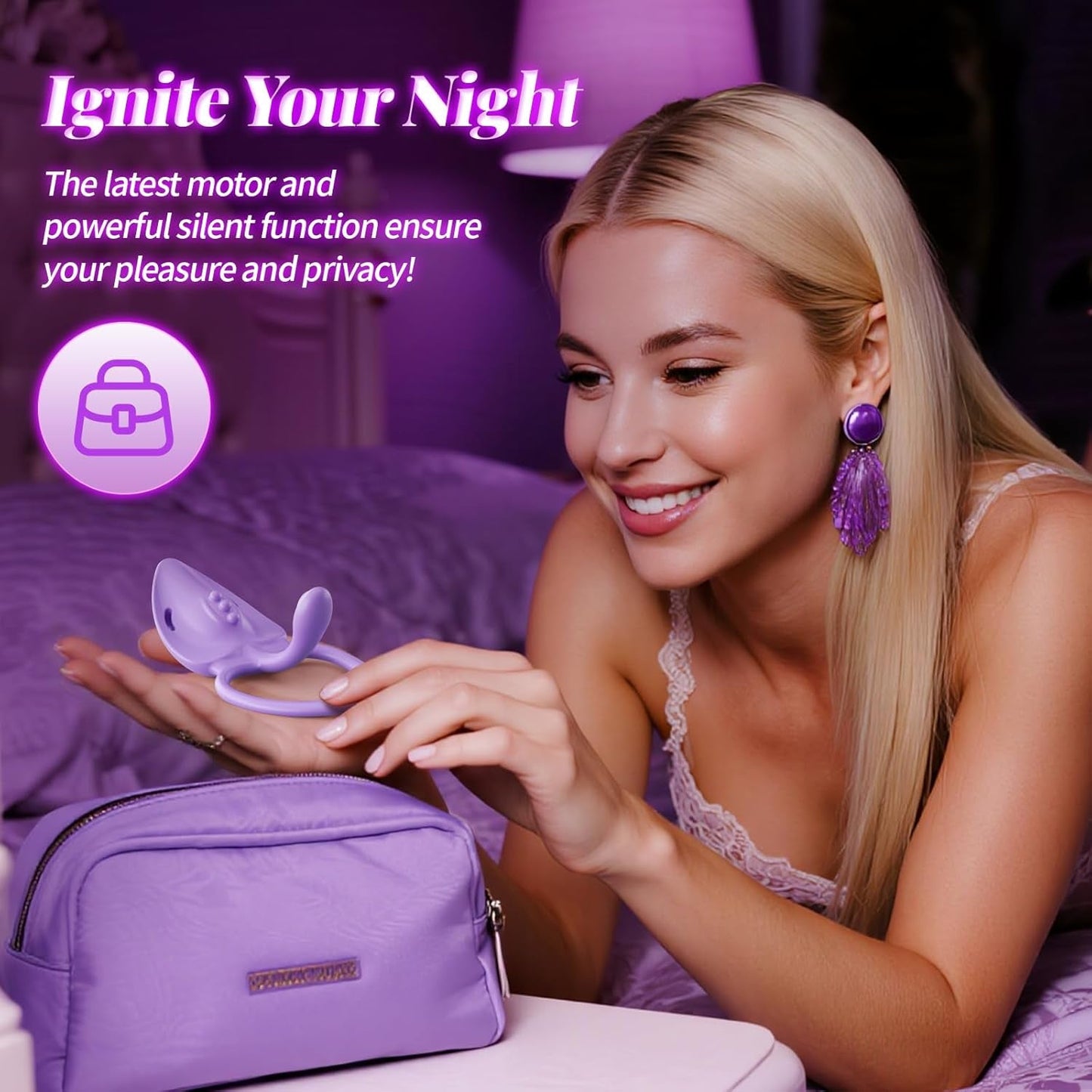 SecretRing Remote Wearable Couples Panty Vibrator - Vixen | Nova Network