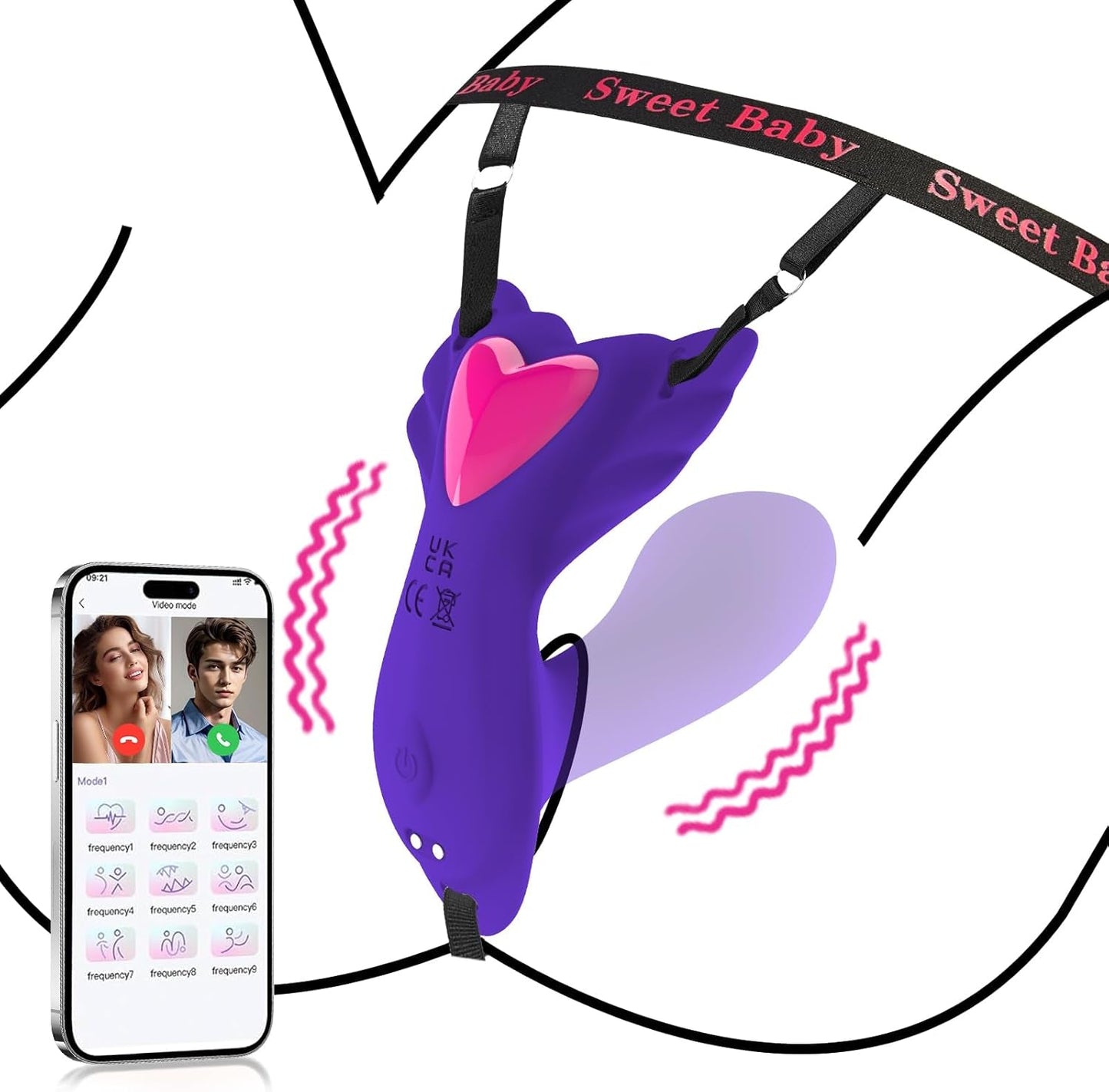 SecretWing App - Control Panty Dildo Vibrator - Vixen | Nova Network