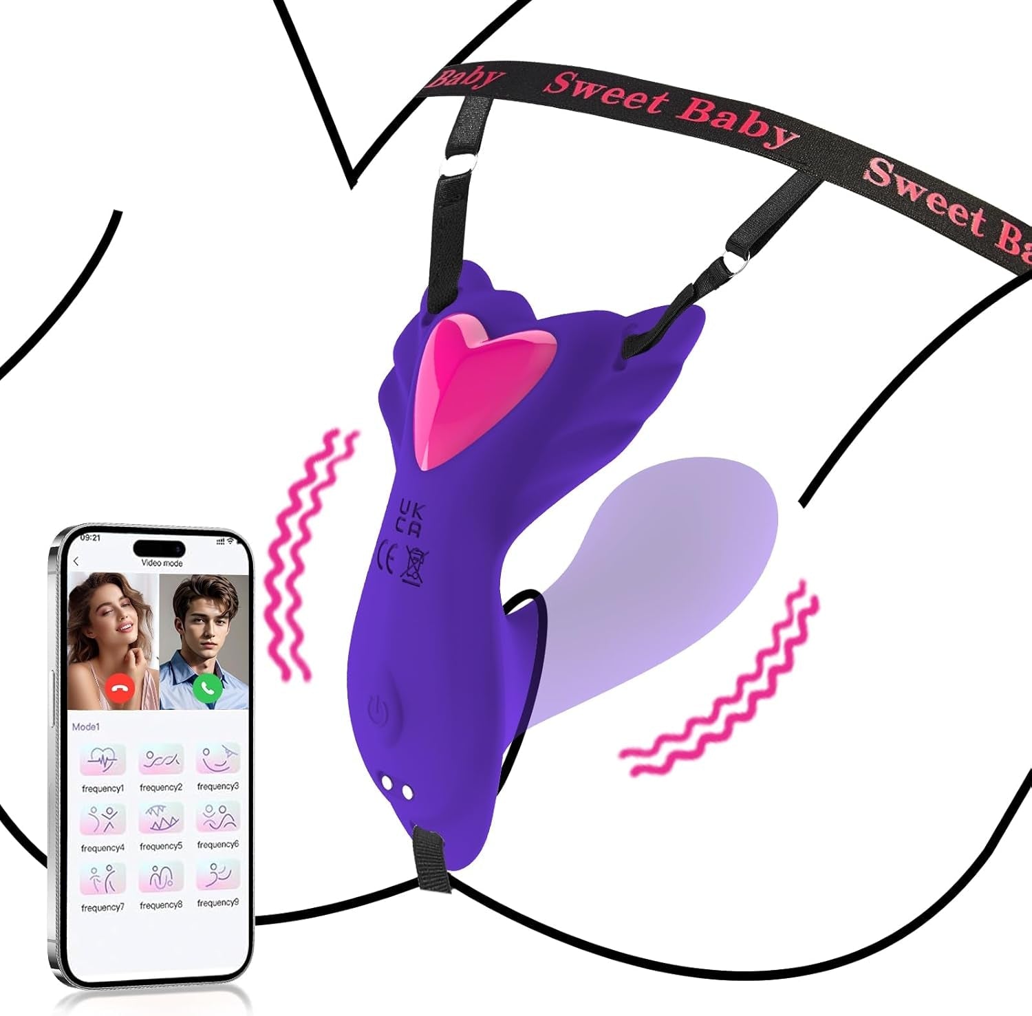 SecretWing App - Control Panty Dildo Vibrator - Vixen | Nova Network
