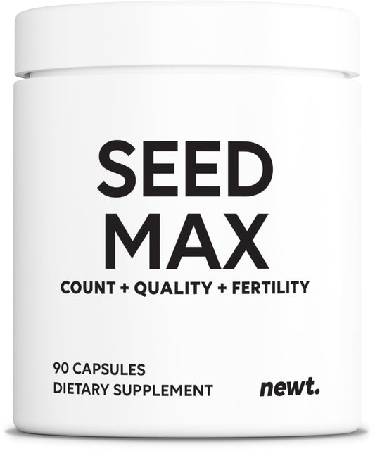 SEED MAX™ Men's Fertility Supplement, 90 Capsules (30-Day Supply) - Vixen Adult Playroom