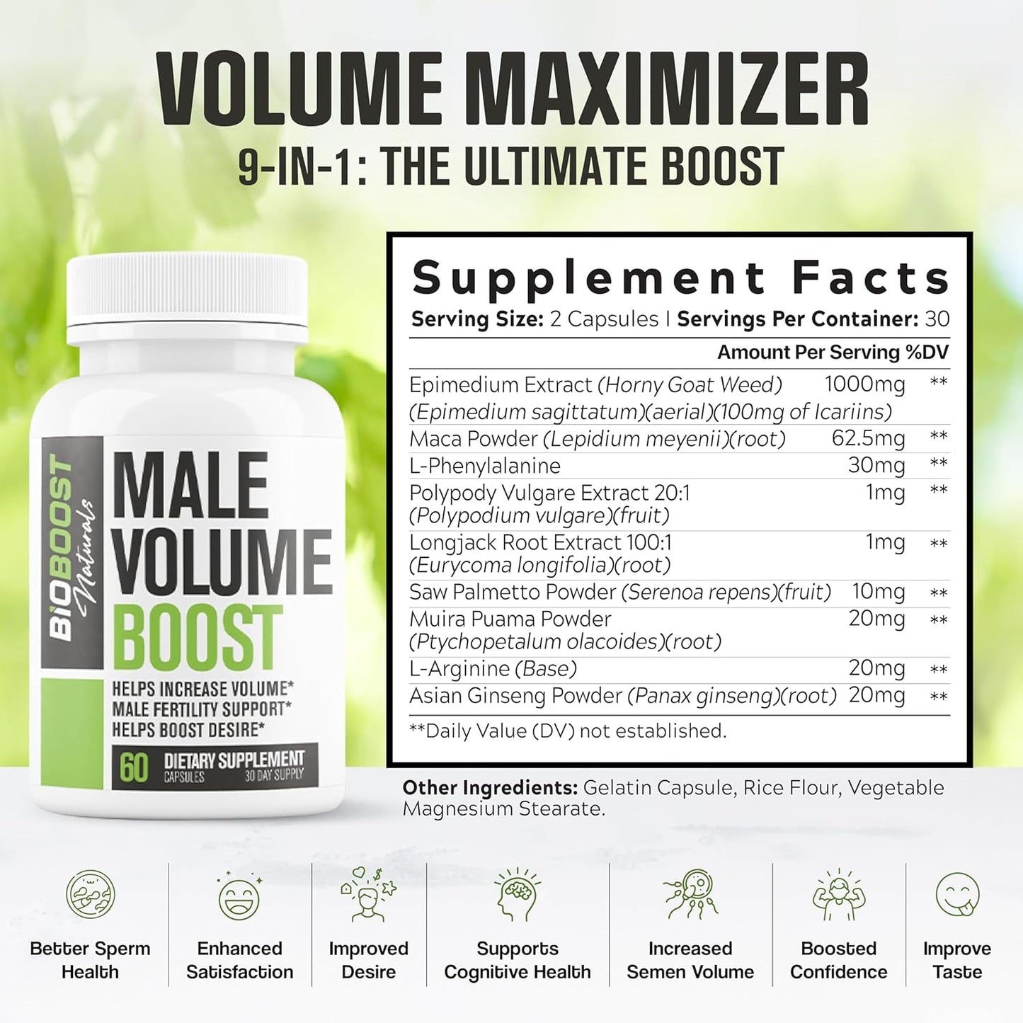 Semen Volume Booster for Men – Size, Stamina & Load Support - Vixen | Nova Network