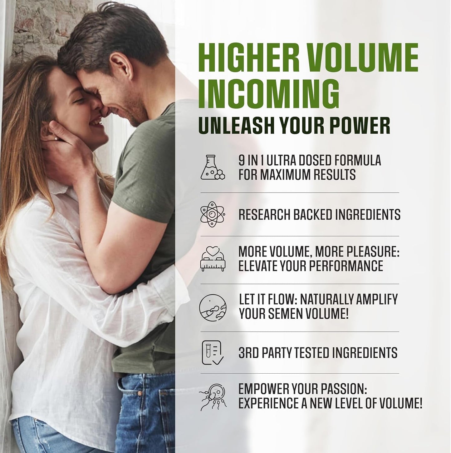 Semen Volume Booster for Men – Size, Stamina & Load Support - Vixen | Nova Network