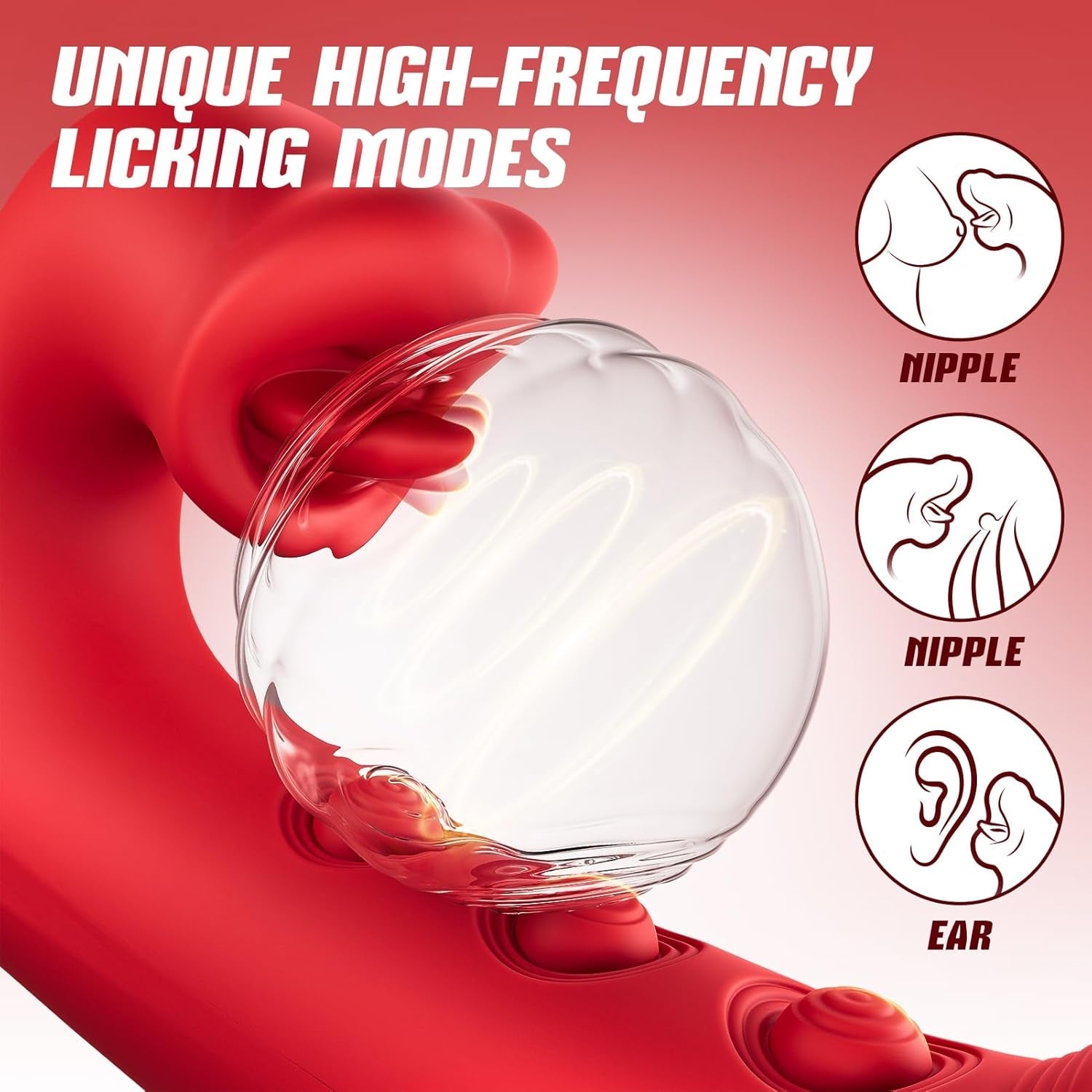 SensaFlap App Controlled Flapping & 10 Licking Rabbit Vibrator - Vixen | Nova Network