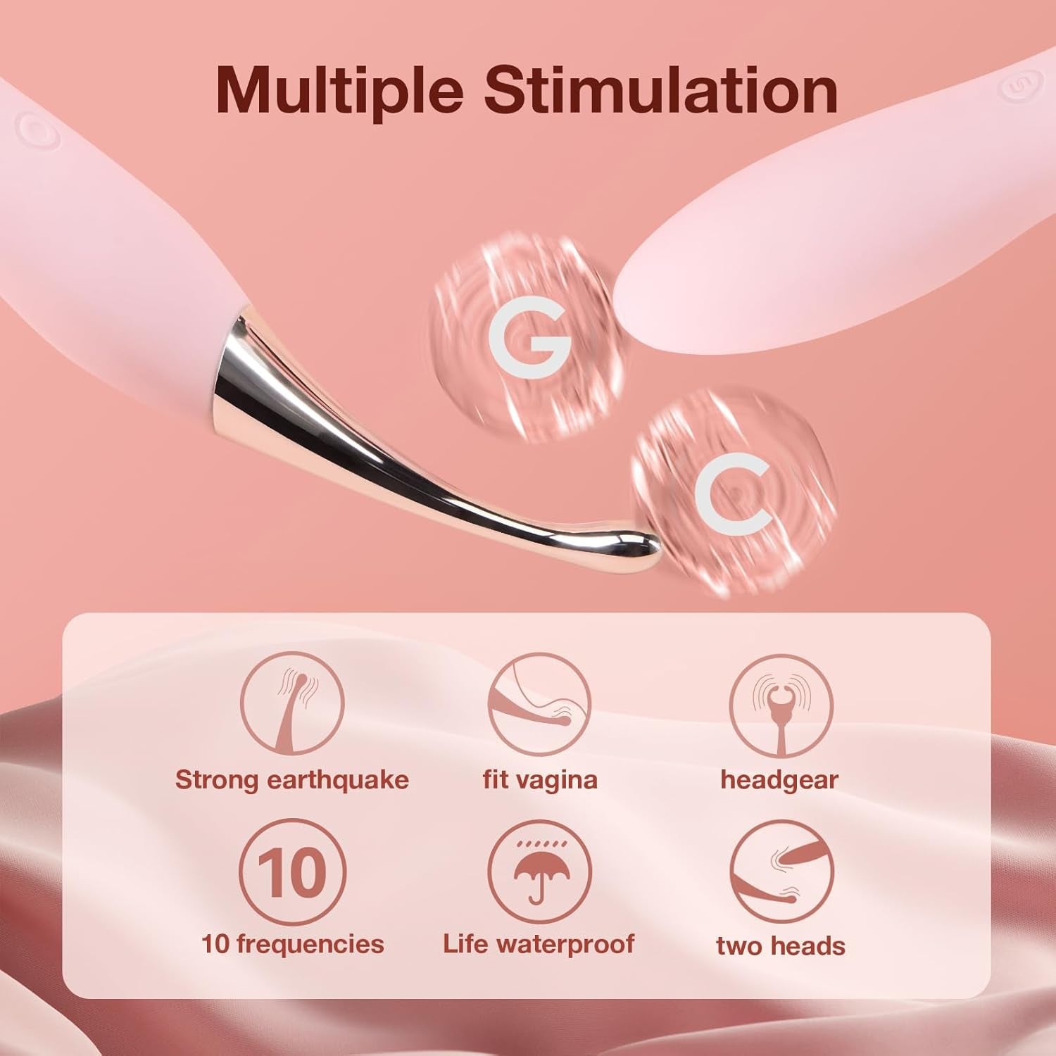 SensaMuse 4 - in - 1 Precision Clitoral & G - Spot Vibrator - Vixen | Nova Network