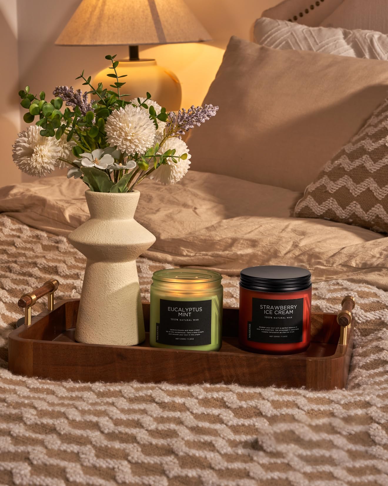 Sensual Eucalyptus Mint Massage Candle - Vixen | Nova Network