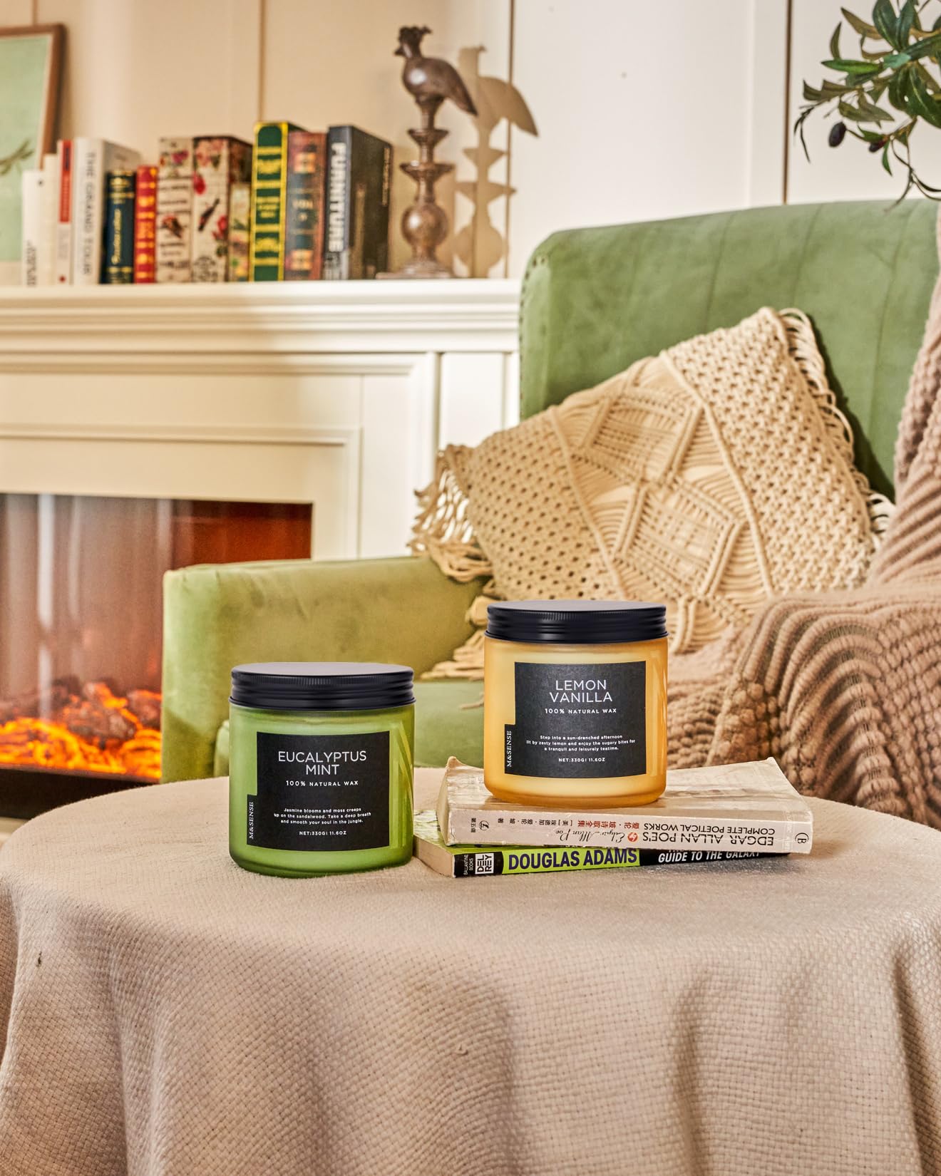 Sensual Eucalyptus Mint Massage Candle - Vixen | Nova Network