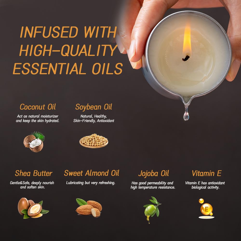 Sensual Soy Massage Candle Set - Vixen | Nova Network