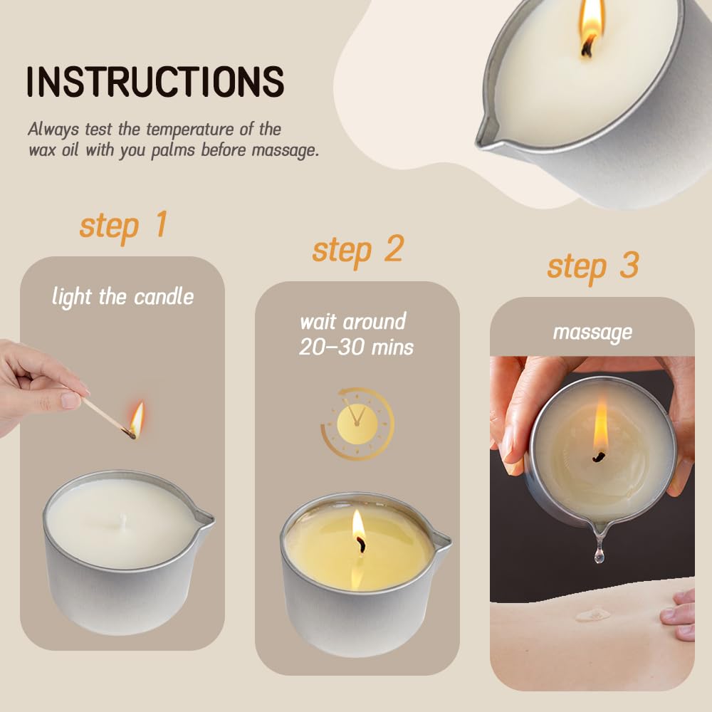 Sensual Soy Massage Candle Set - Vixen | Nova Network