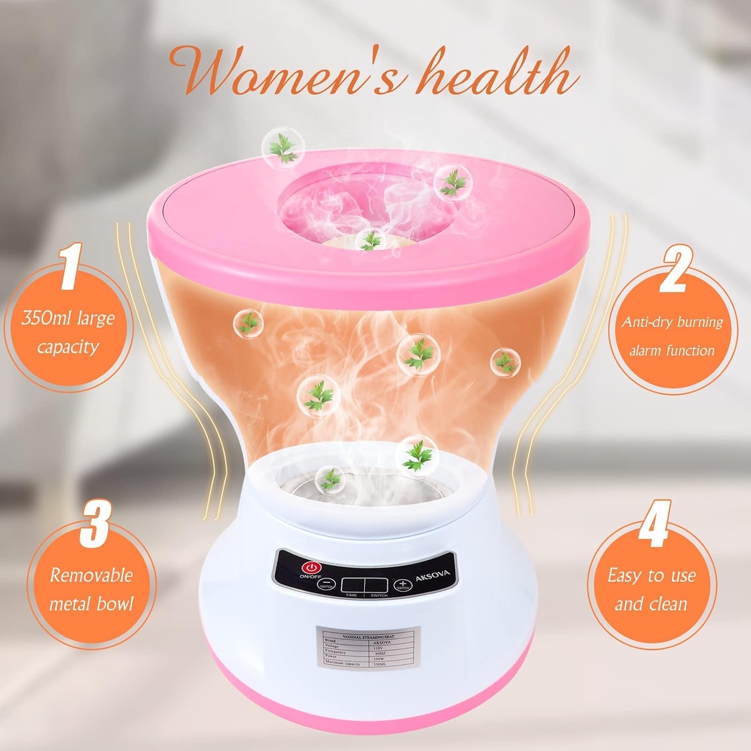 SereneMist Electric Vaginal Steam Kit - Vixen Adult Playroom