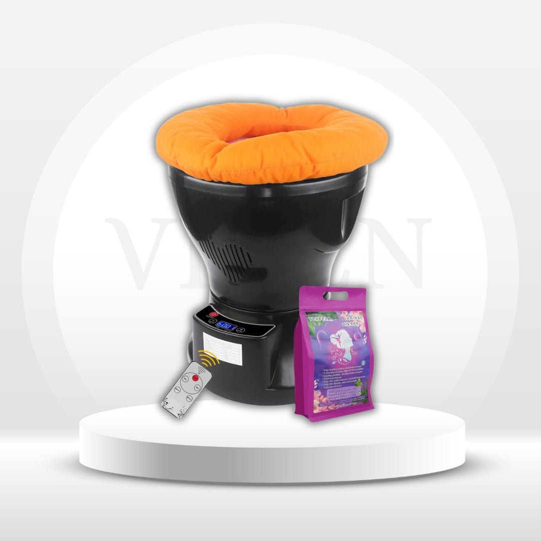 SereneSeat Yoni Vaginal Steam Kit, Remote & 20 Herb Bags - Vixen Adult Playroom
