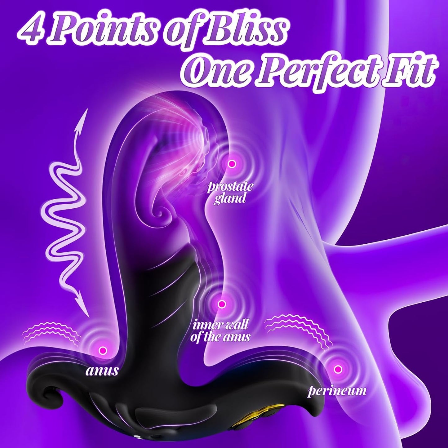 SerpentWave App - Control Wriggling Prostate Massager - Vixen | Nova Network