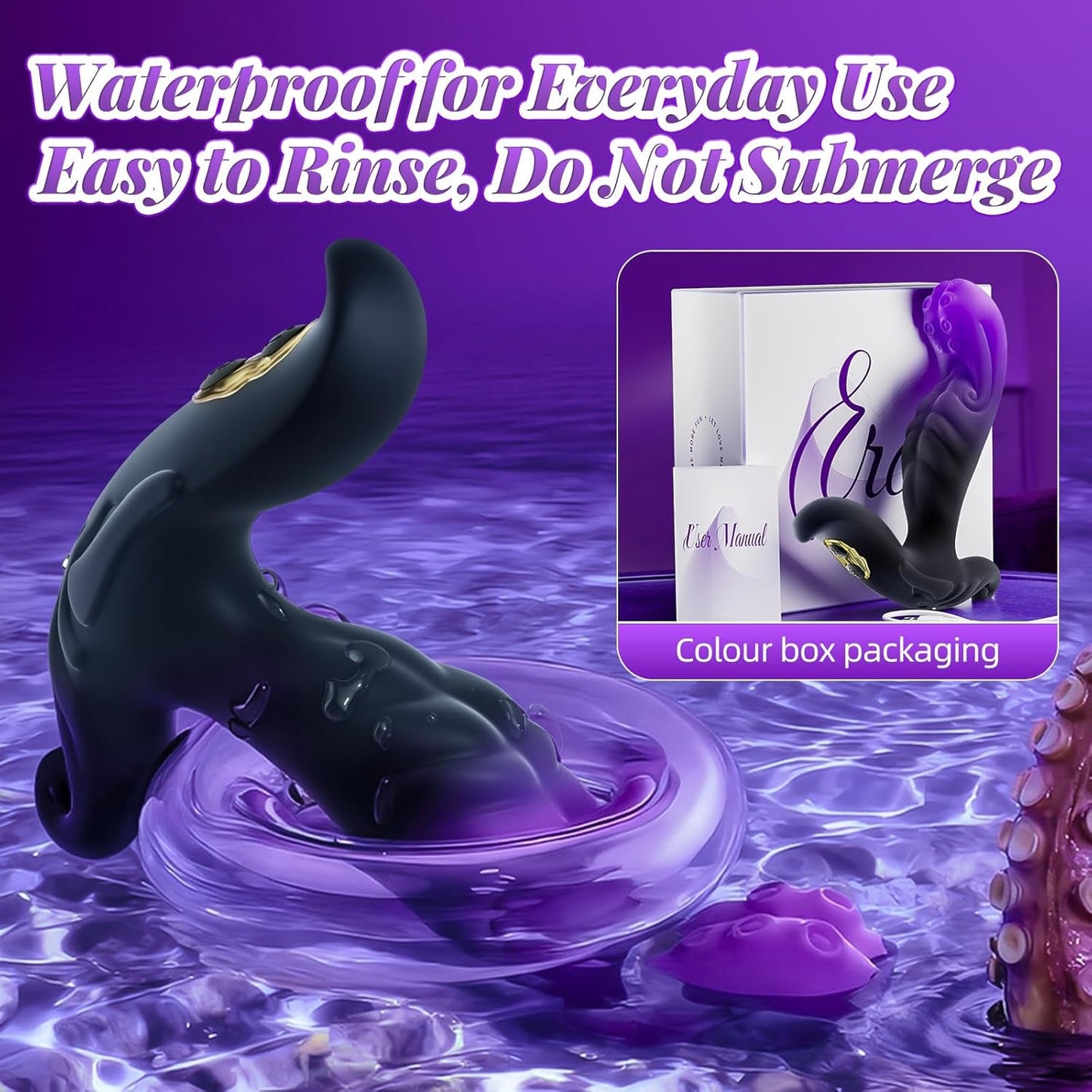 SerpentWave App - Control Wriggling Prostate Massager - Vixen | Nova Network