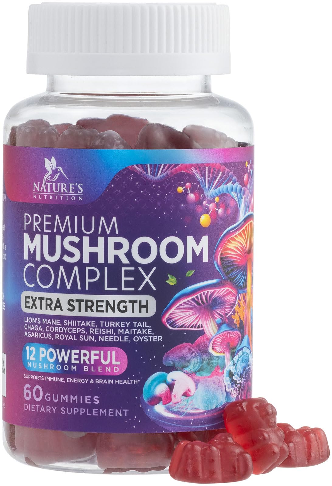 Sexual Vitality Mushroom Complex Gummies - Vixen | Nova Network