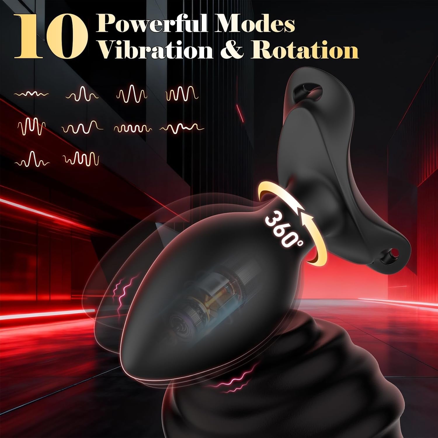 ShadowLock Wearable Prostate Plug with Remote Control - Vixen | Nova Network
