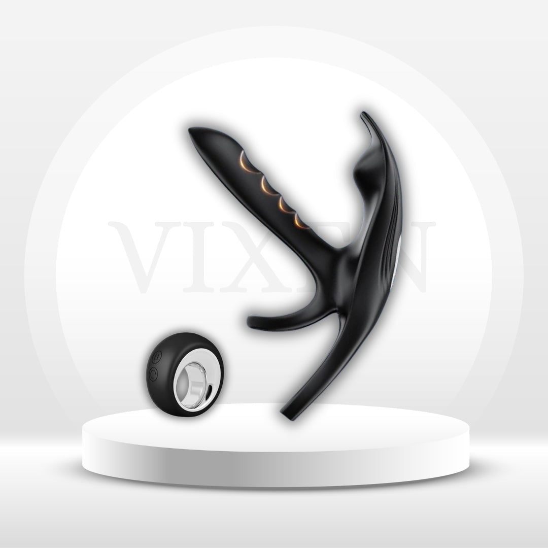 ShaftGlow Vibrating Cock Ring for Couples - Vixen | Nova Network
