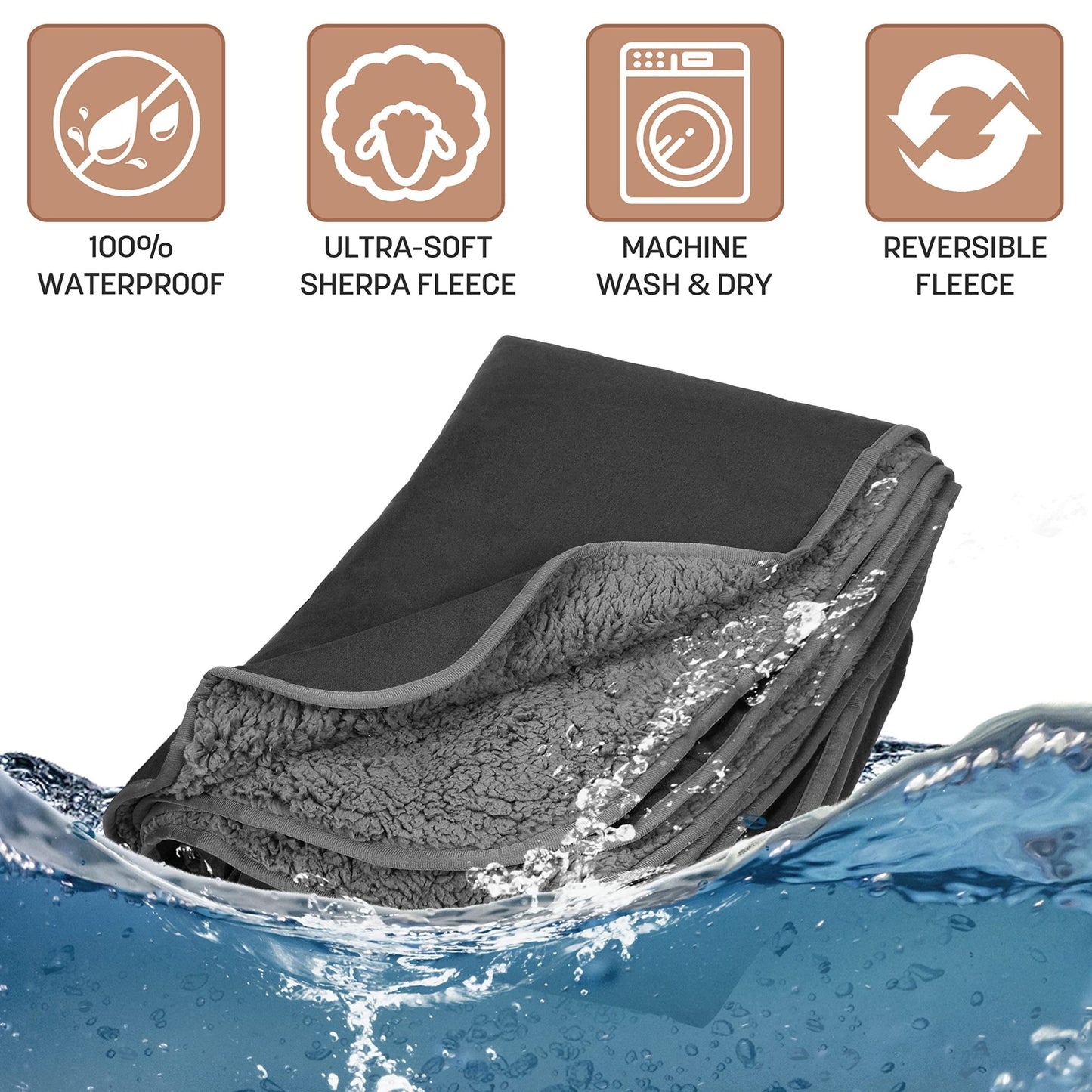 Sherpa Waterproof Intimate Adventure Blanket - Vixen | Nova Network
