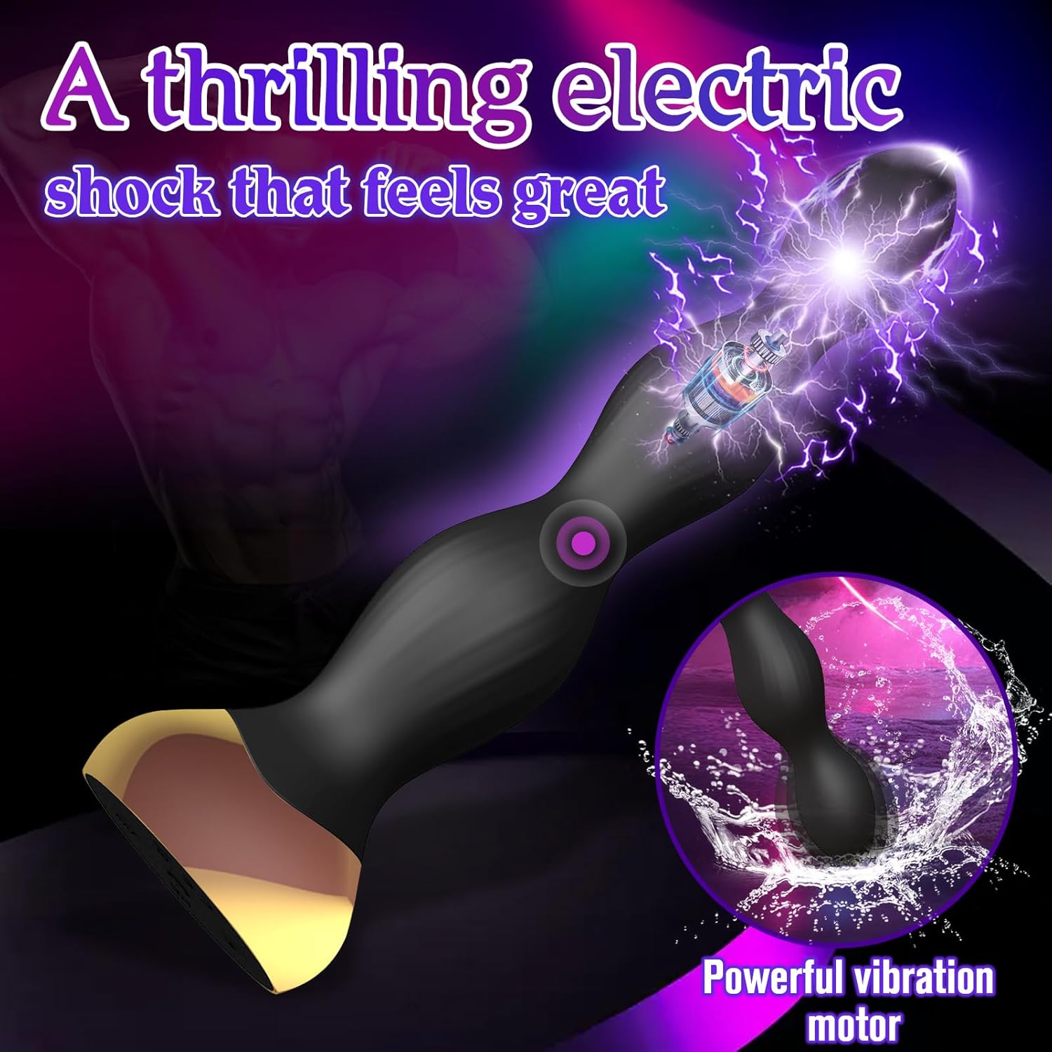 ShockSpire Beaded Vibrator – Electro & Vibe Control - Vixen | Nova Network