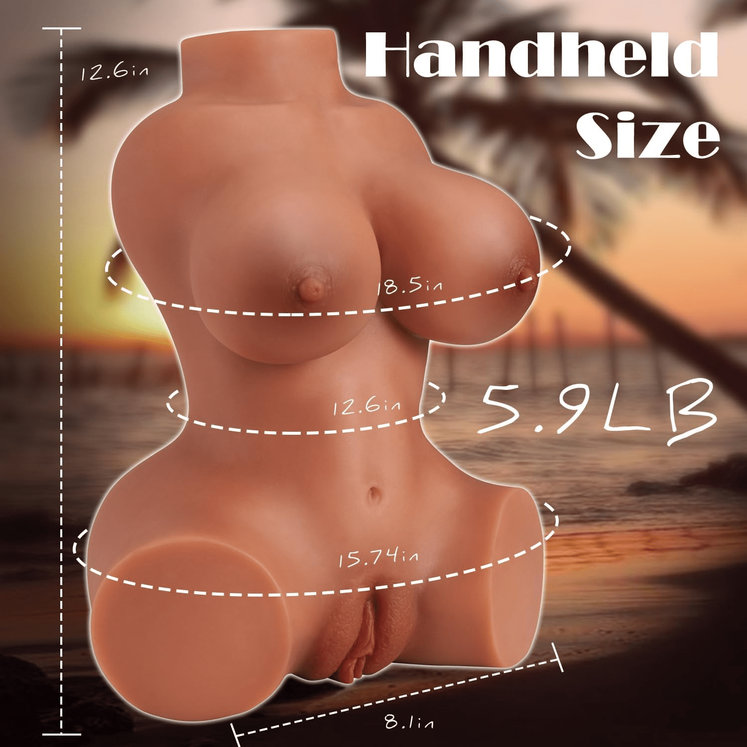 SiennaCurve Realistic Sex Doll Torso Masturbator 3-in-1 - Vixen | Nova Network