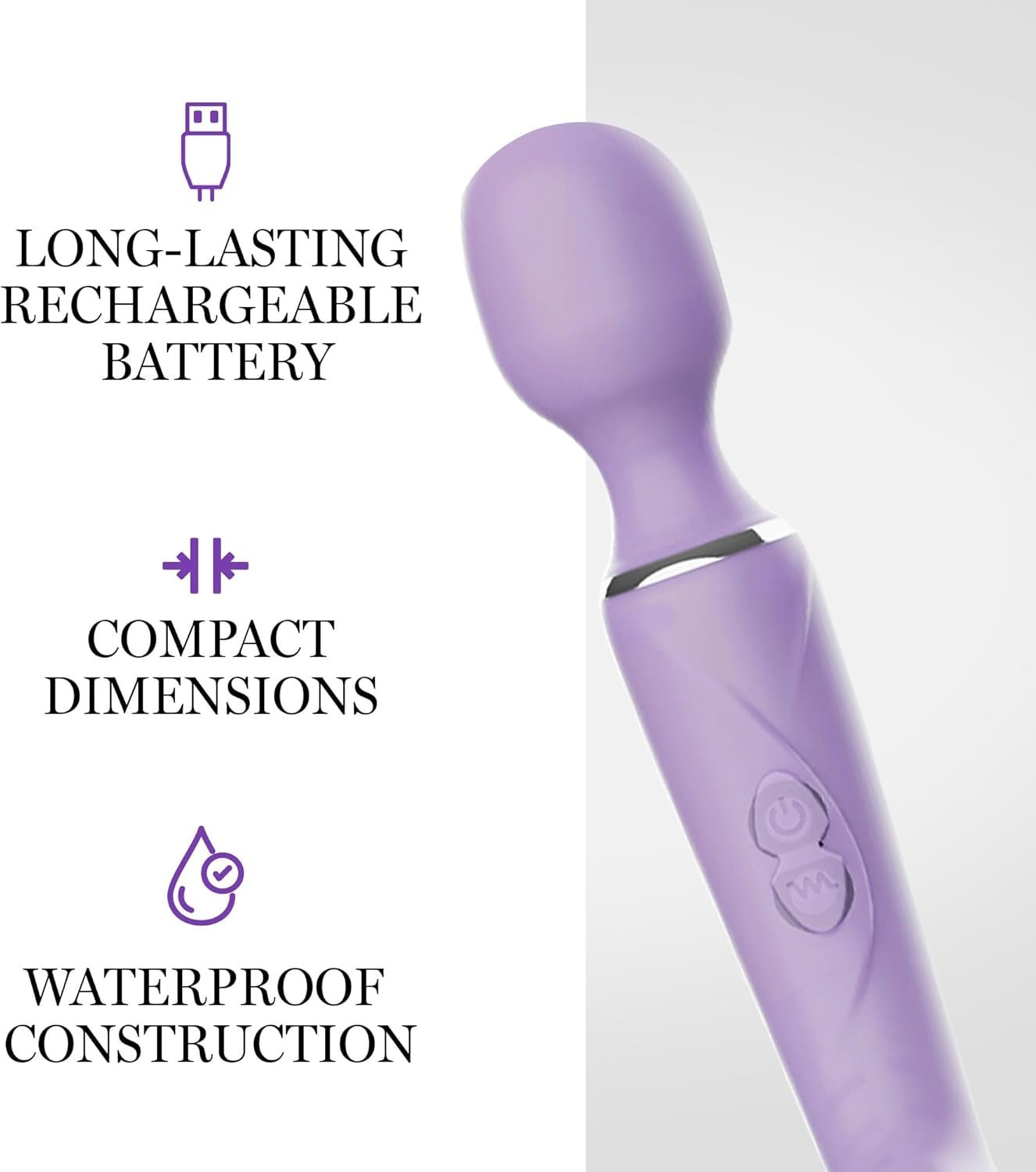 SilkCurve Dual - Ended G - Spot Vibrator Wand - Vixen | Nova Network
