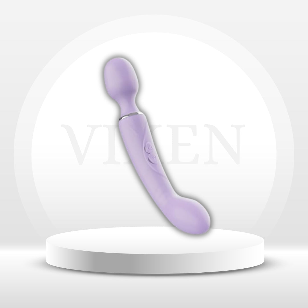 SilkCurve Dual - Ended G - Spot Vibrator Wand - Vixen | Nova Network