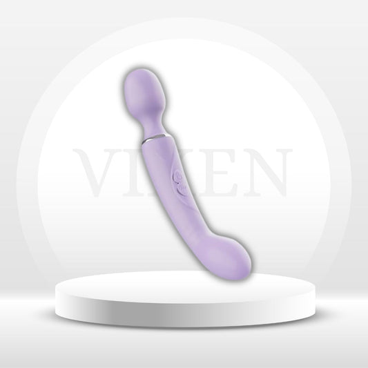 SilkCurve Dual - Ended G - Spot Vibrator Wand - Vixen | Nova Network