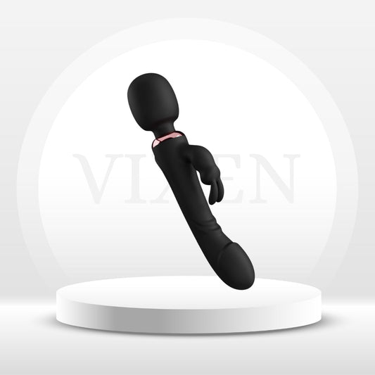 SilkenPulse 3 - in - 1 G - Spot Wand Vibrator - Vixen | Nova Network