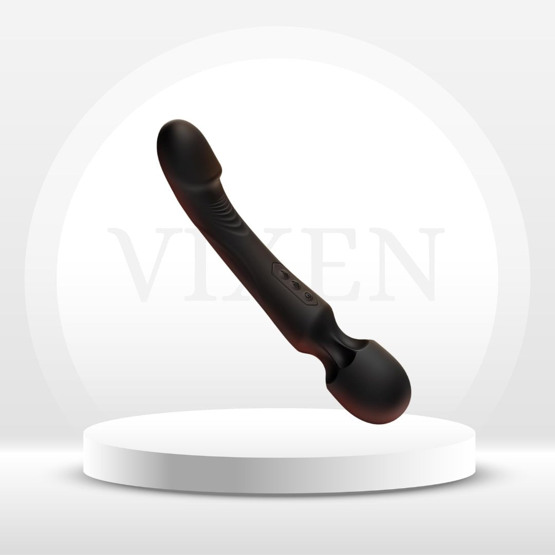 SilkFlex 4 - in - 1 Dual Wand Vibrator - Vixen | Nova Network