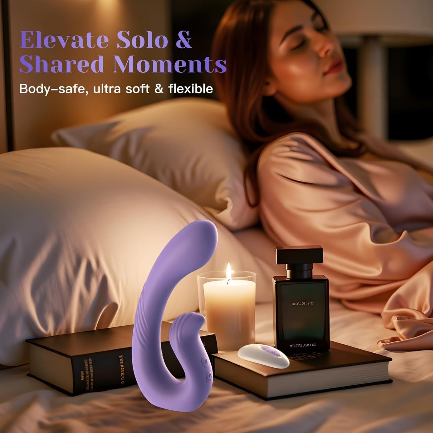 SilkNest Dual - Motor Remote Control Rabbit Vibrator - Vixen | Nova Network