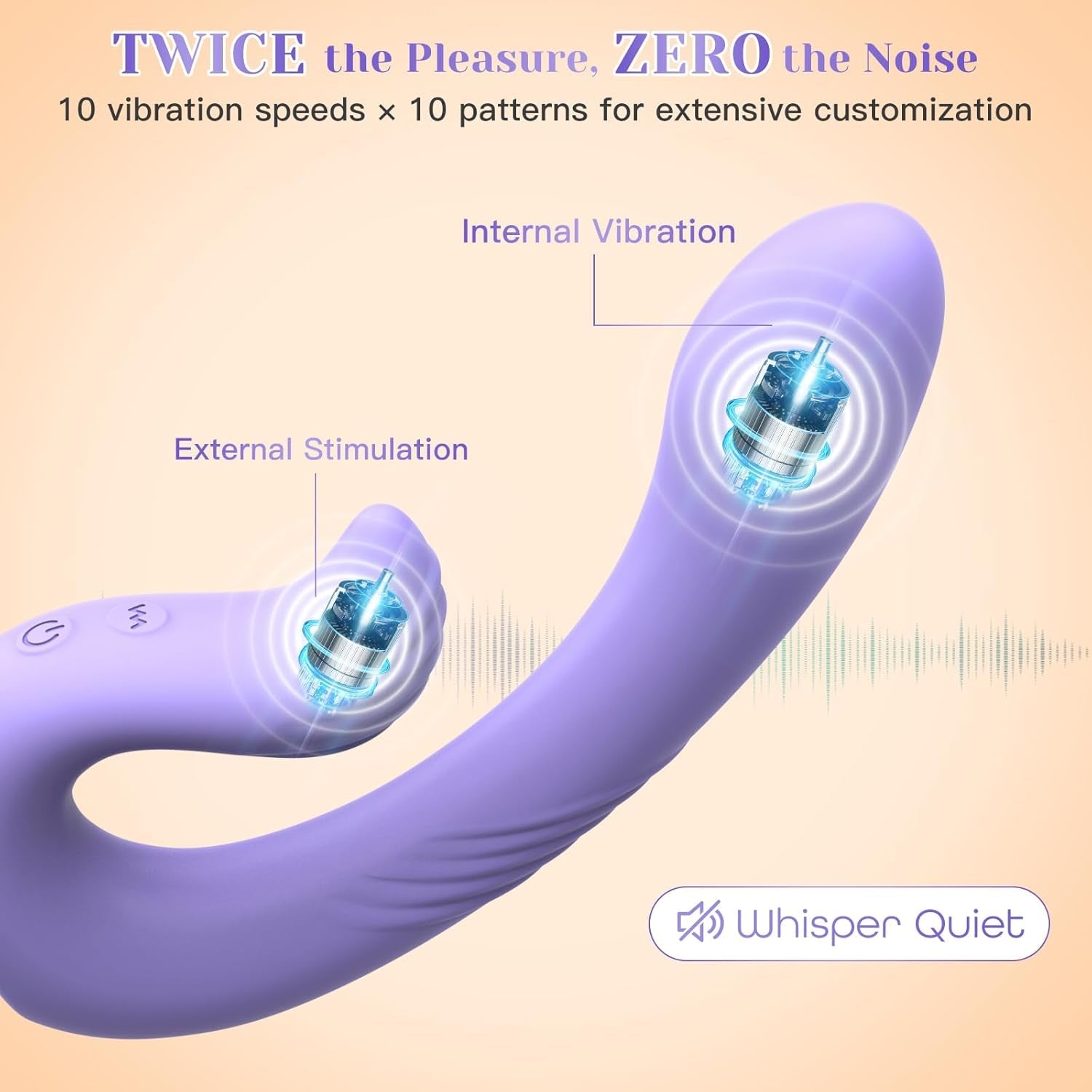 SilkNest Dual - Motor Remote Control Rabbit Vibrator - Vixen | Nova Network