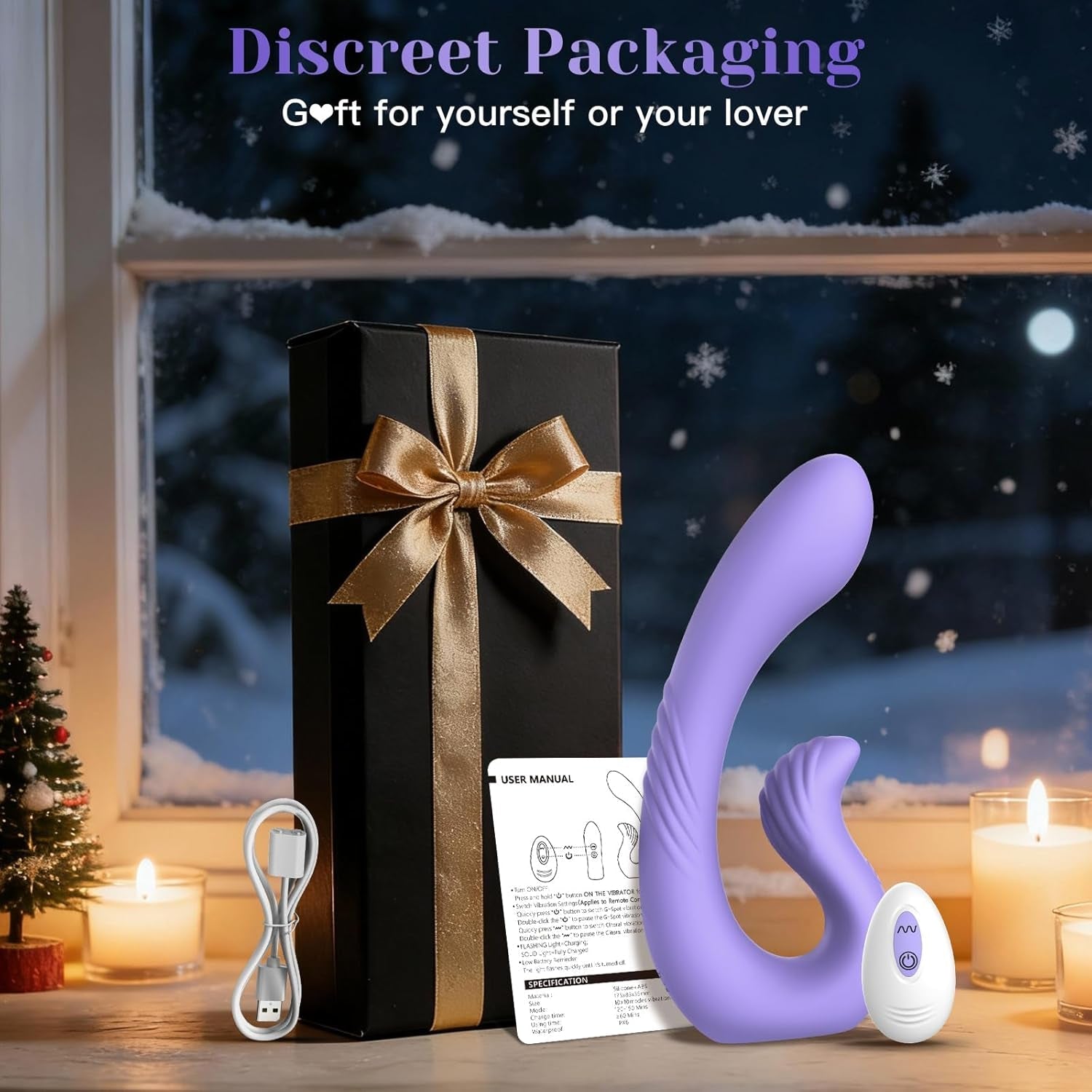 SilkNest Dual - Motor Remote Control Rabbit Vibrator - Vixen | Nova Network