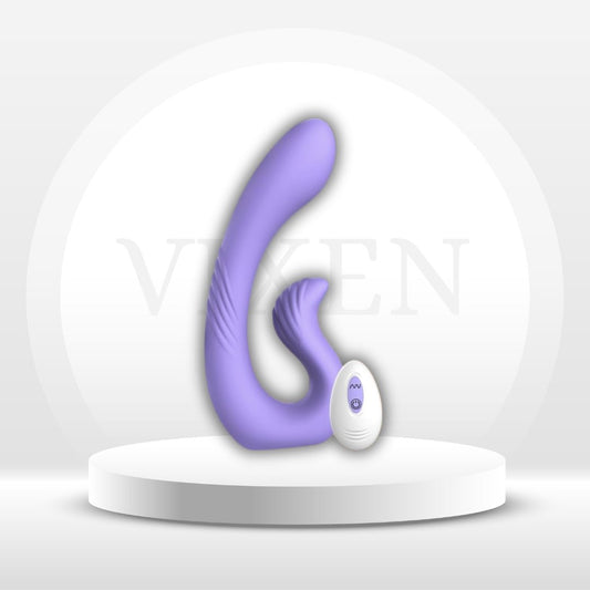 SilkNest Dual - Motor Remote Control Rabbit Vibrator - Vixen | Nova Network
