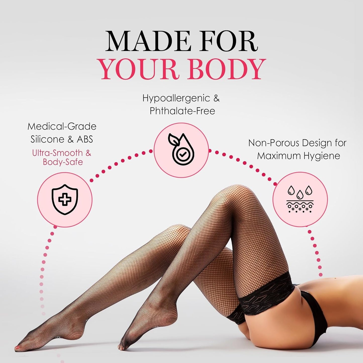 SilkRipple Textured Wand Vibrator - Vixen | Nova Network
