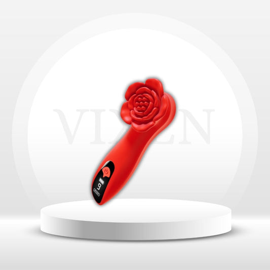 SilkWhisper LCD Mini Clit & Nipple Wand Vibrator - Vixen | Nova Network