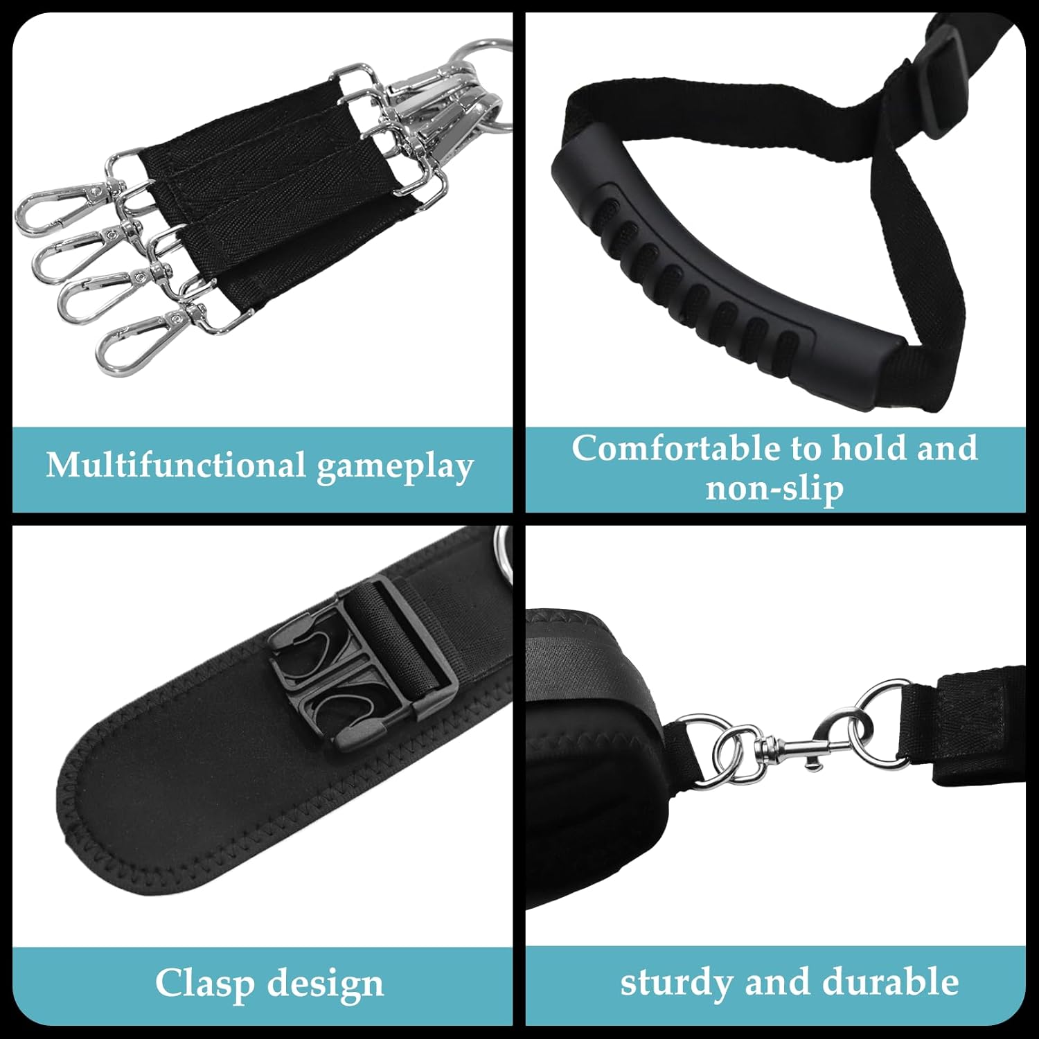 SinGrip 9 - Piece BDSM Restraints Set - Vixen | Nova Network