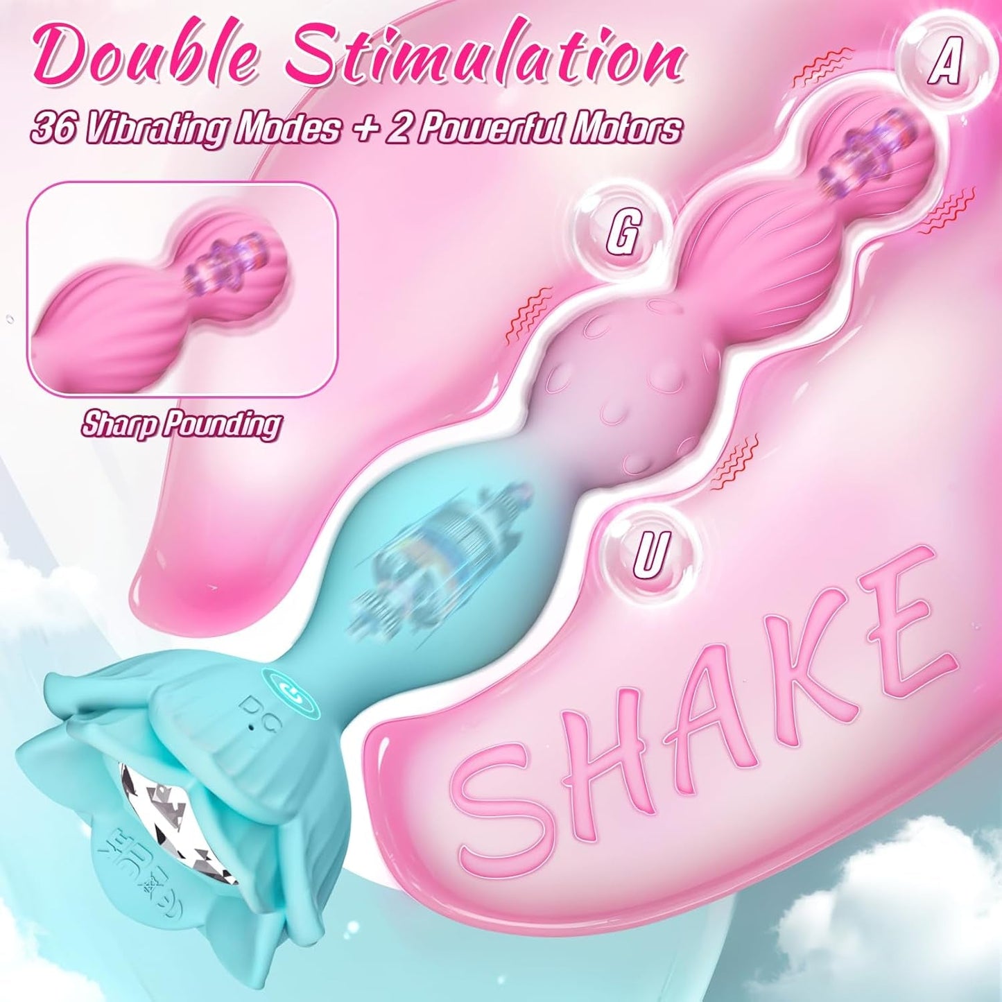 SirenLine Vibrating Anal Beads & Prostate Massager - Vixen | Nova Network