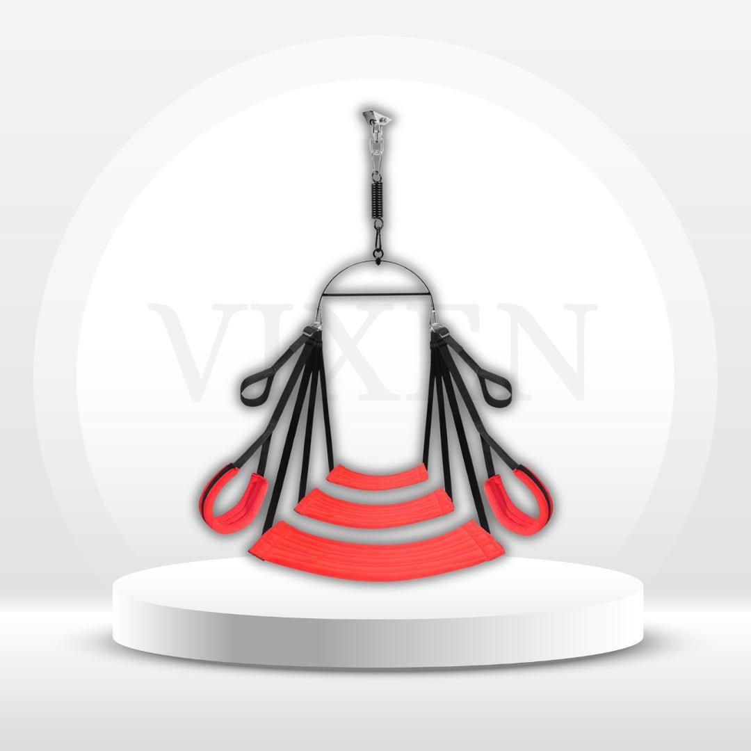 SkyBound 360° Rotating Sex Swing Padded Sling - Vixen | Nova Network