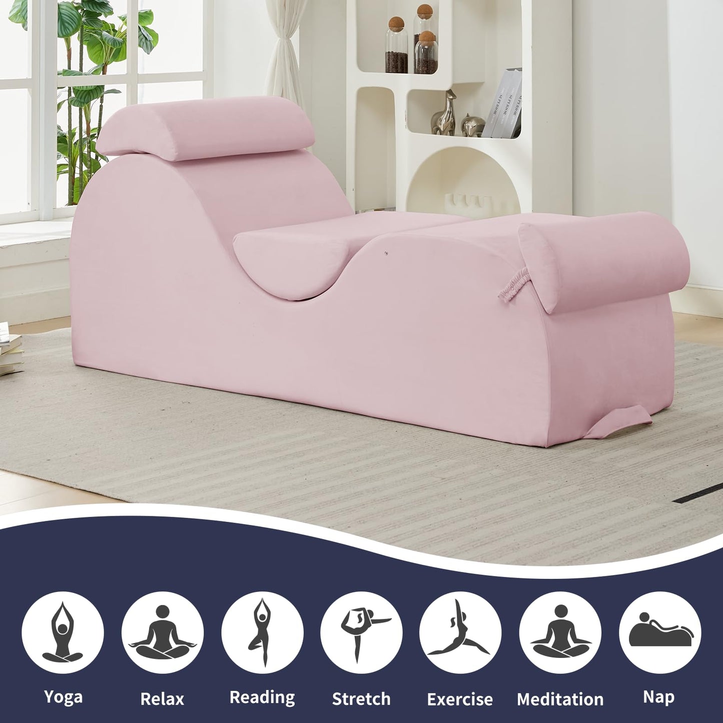 Sleek Pink Intimate Sex Lounge Chair - Vixen | Nova Network