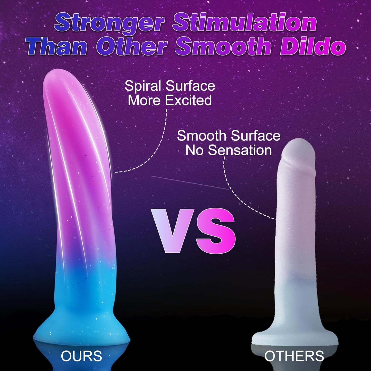 SlimGlide 6" Slim Silicone Beginner Dildo Suction Cup - Vixen | Nova Network