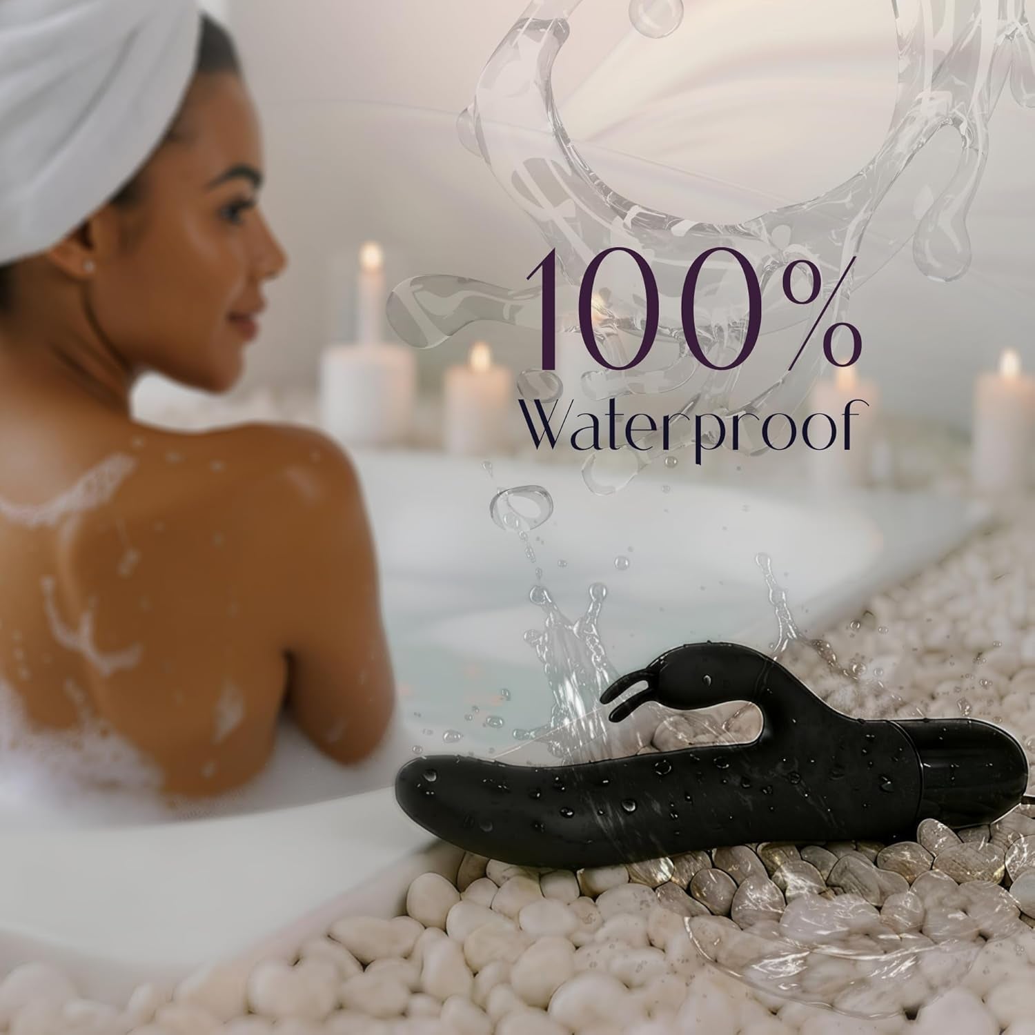 SlimMuse 12 Mode Dual Motor Rabbit Vibrator - Vixen | Nova Network