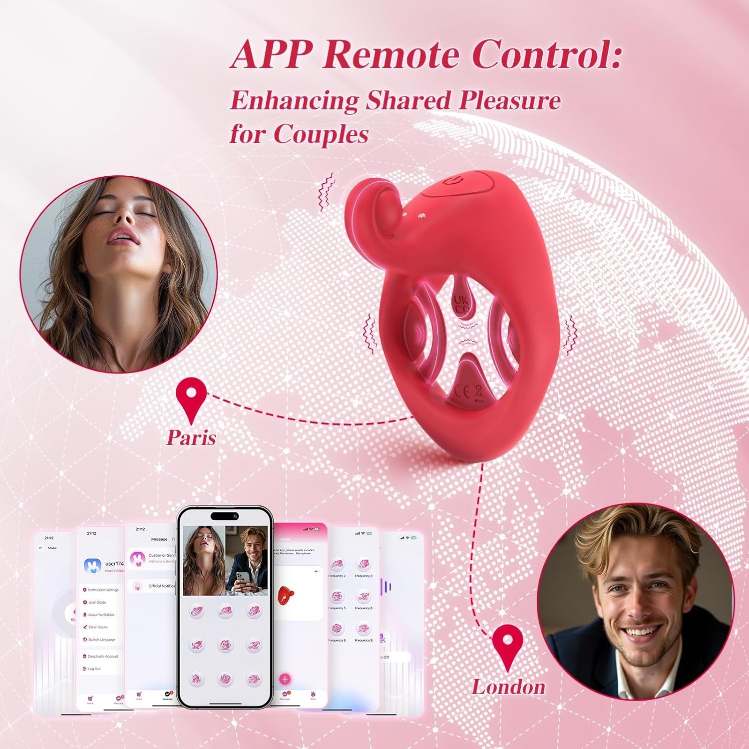 SnailVibe App - Controlled Penis Ring - Vixen | Nova Network