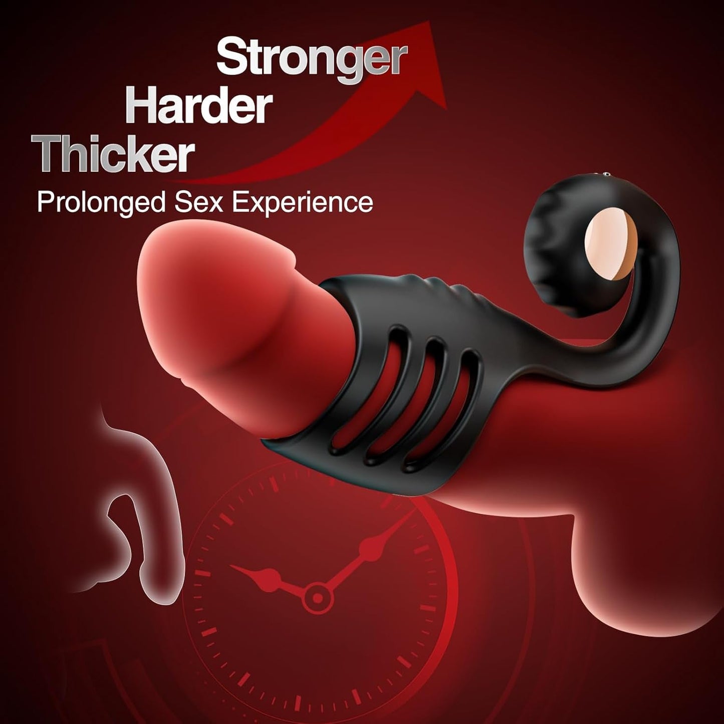 SnailWrap Vibrating Cock Ring Sleeve – Remote, Dual Motor, 10 Modes - Vixen Adult Playroom