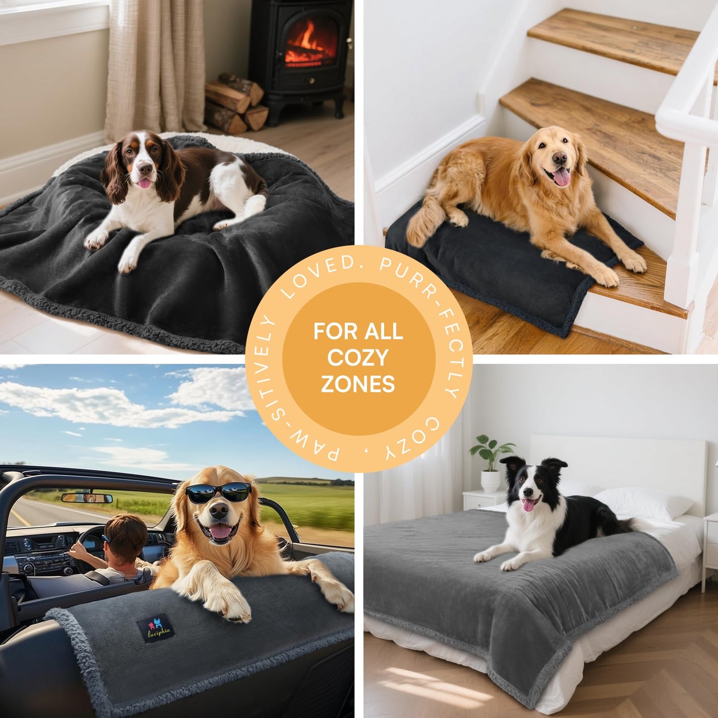 Soft Waterproof Sherpa Intimacy Throw Blanket - Vixen | Nova Network